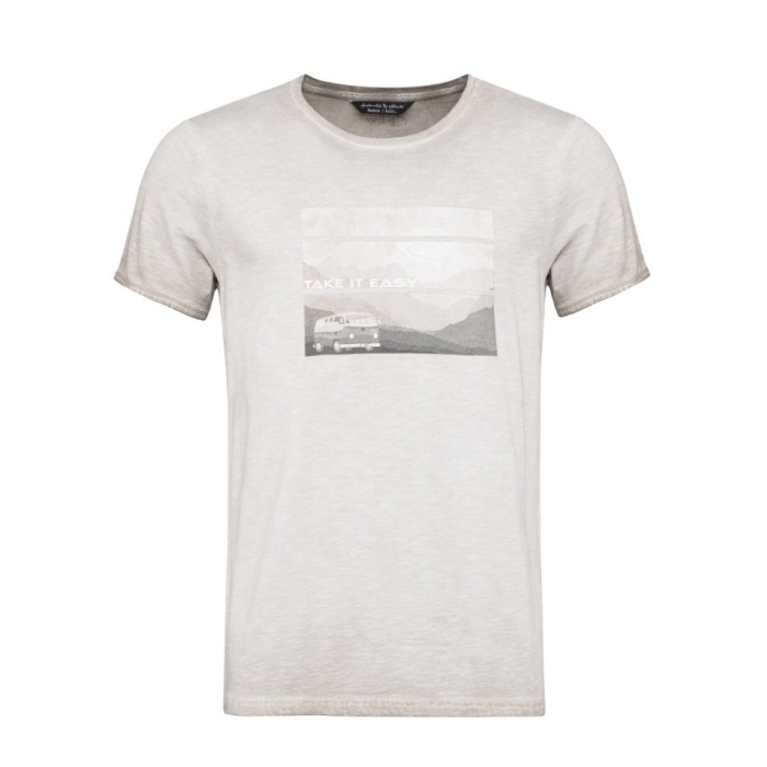 T-shirt męski Chillaz TAKE YOUR TIME SAND WASHED